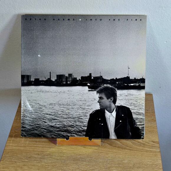 12" Vinyl – Bryan Adams “Into the Fire” (1987, A&M Records) - Picture 1 of 3